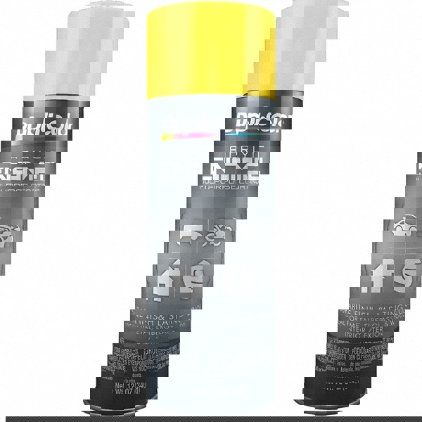 Acrylic Enamel Spray Paint: School Bus Yellow, Gloss, 12 oz